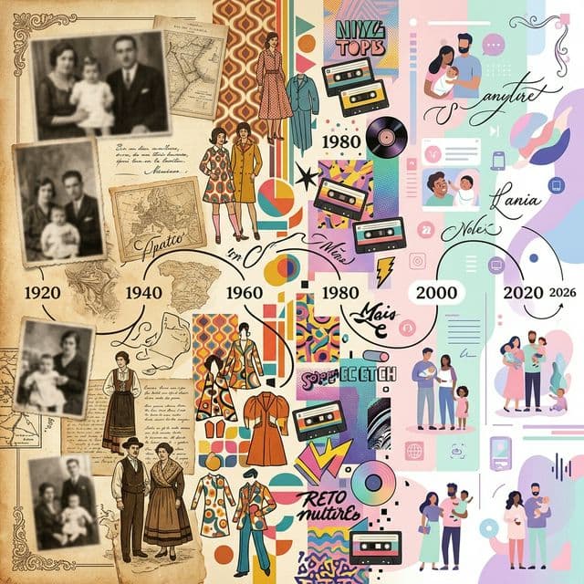 Los nombres más populares de España: un viaje de 1920 a 2026